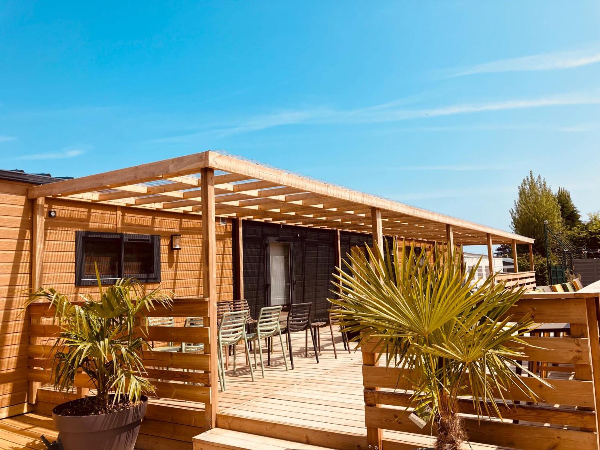 Camping Le Rivage Quettehou Exterior photo