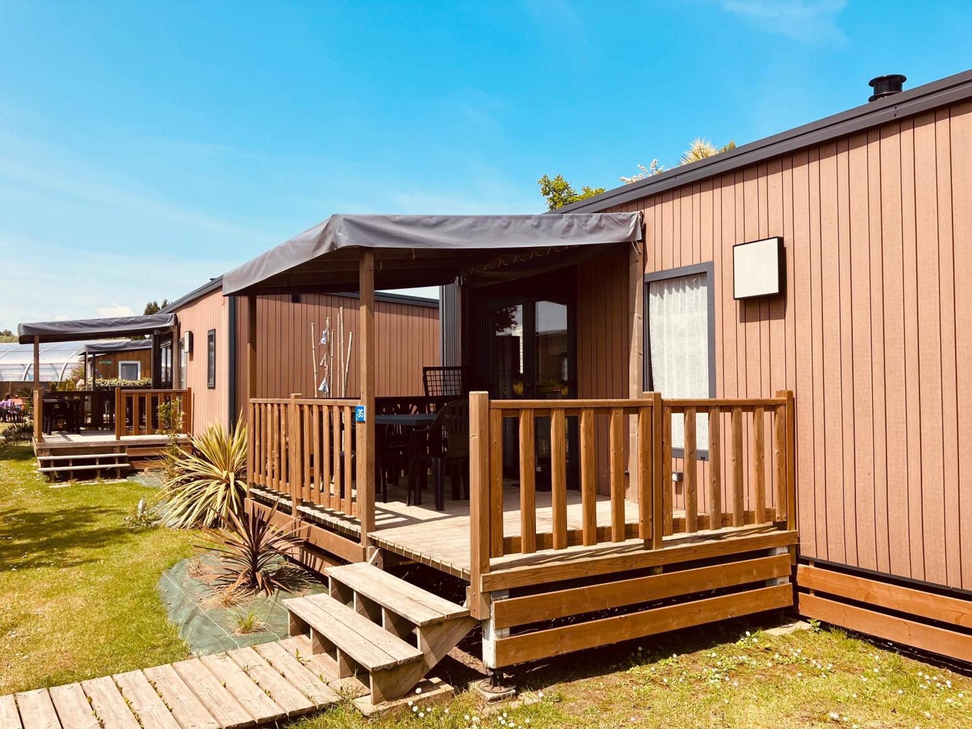 Camping Le Rivage Quettehou Exterior photo