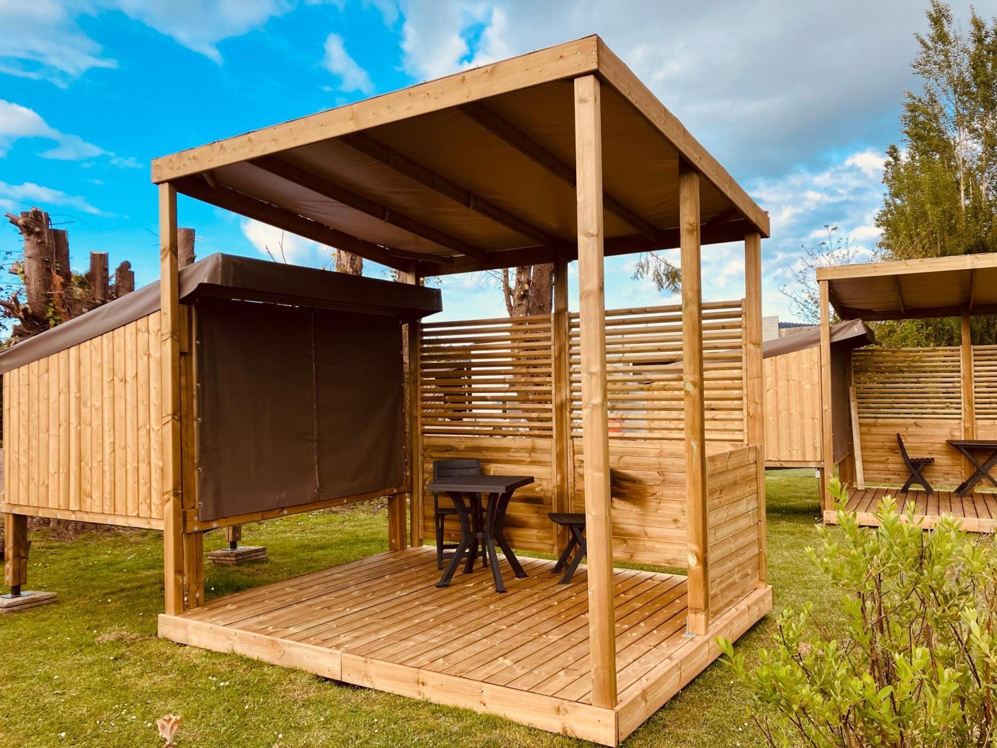 Camping Le Rivage Quettehou Exterior photo