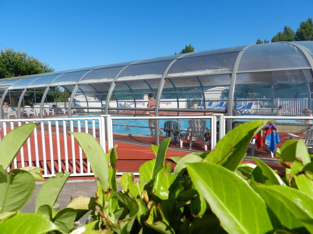 Camping Le Rivage Quettehou Exterior photo