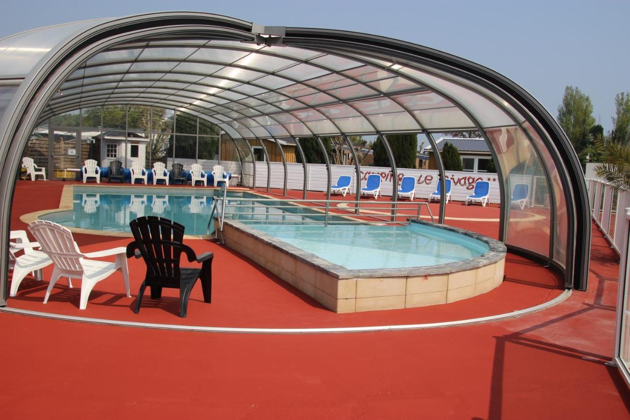 Camping Le Rivage Quettehou Exterior photo